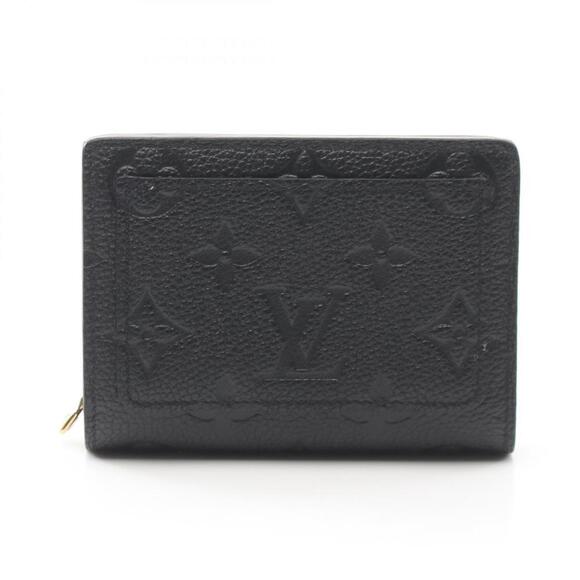 Louis Vuitton Portefeuille Wallet Bifold Claire Noir Black Empreinte - Picture 1 of 2